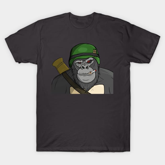 soldier warrior T-Shirt by debageur